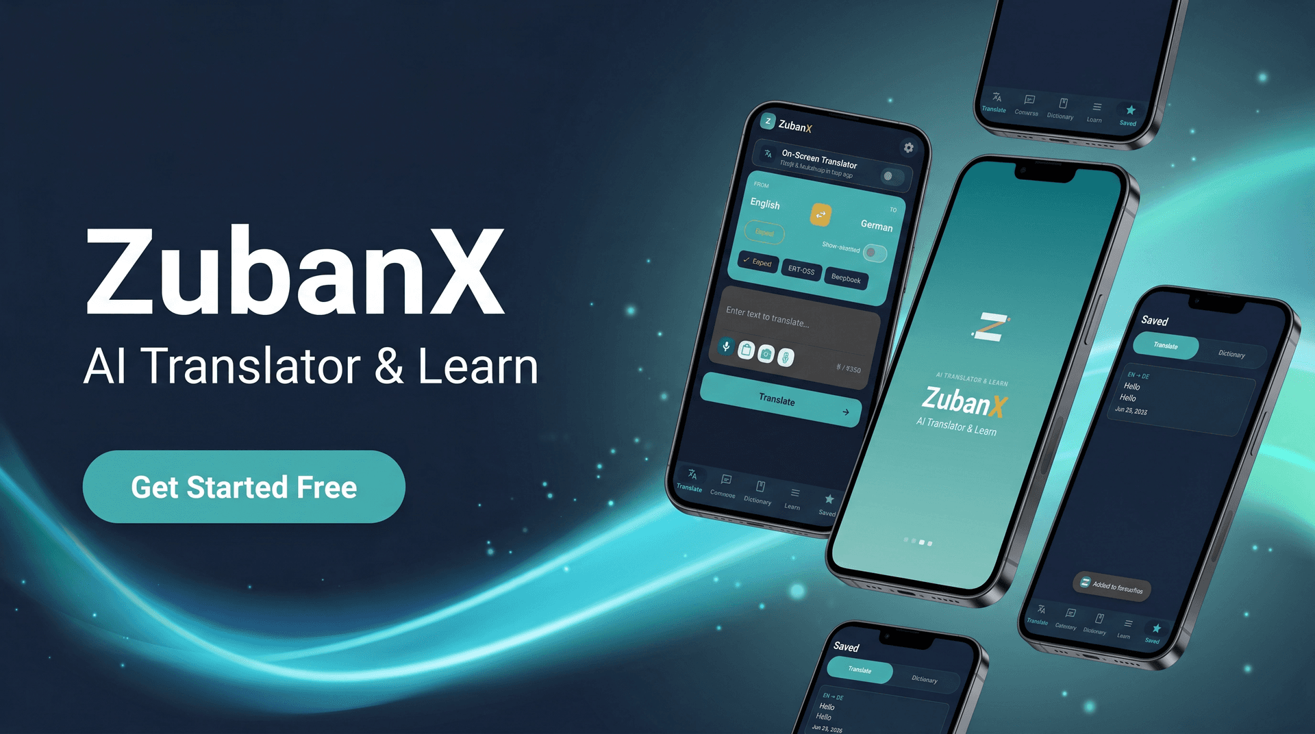 ZubanX App Hero
